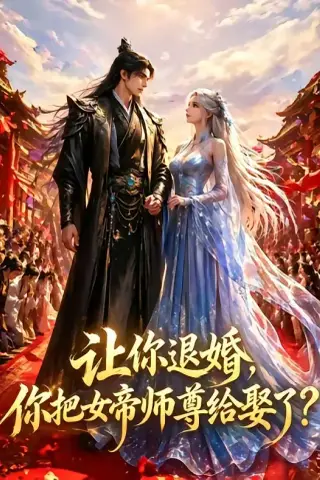 《让你退婚，你把女帝师尊给娶了？（50集）（夸克网盘）》短剧封面