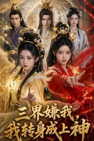 《三界嫌我，我转身成上神（65集）Ai短剧（百度网盘）》短剧封面