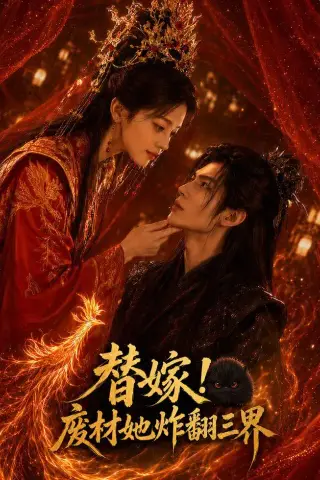 《替嫁！废材她炸翻三界（61集）（夸克网盘）》短剧封面