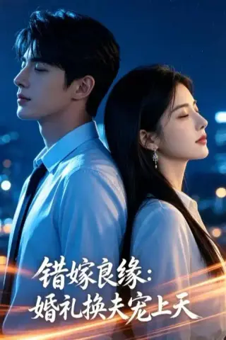 《错嫁良缘：婚礼换夫宠上天（38集）AI短剧（夸克网盘）》短剧封面