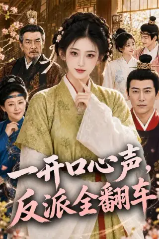 《一开口心声，反派全翻车（90集）（夸克网盘）》短剧封面