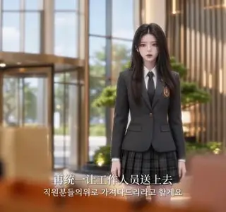 《韩国高校：假千金的伪装日常（180集）（夸克网盘）》短剧封面