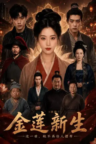 《金莲新生（50集）AI短剧（夸克网盘）》短剧封面