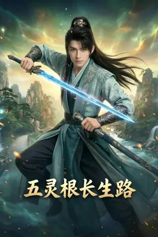 《五灵根长生路！（70集）Ai短剧（夸克网盘）》短剧封面