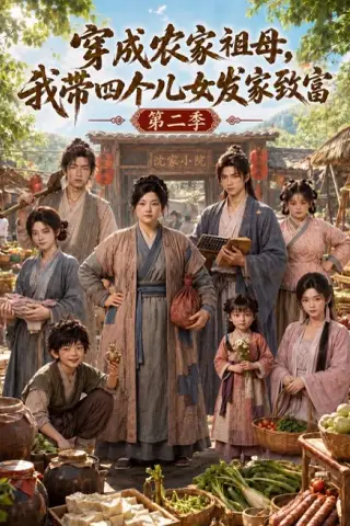 《穿成农家祖母，我带四个儿女发家致富第二季（105集）（夸克网盘）》短剧封面