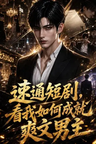 《速通短剧，看我如何成就爽文男主（20集）（夸克网盘）》短剧封面