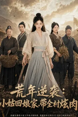 《荒年逆袭：小姑回娘家，带全村炫肉（95集）（百度网盘）》短剧封面