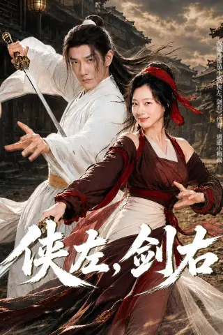 《侠左，剑右（77集）黄涛&章滢（夸克网盘）》短剧封面