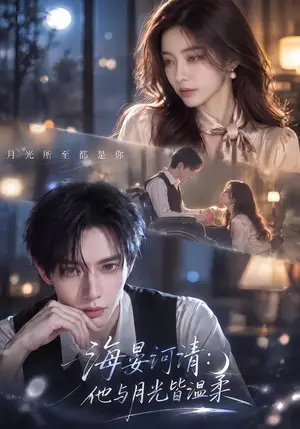 《海晏河清：他与月光皆温柔（73集）（夸克网盘）》短剧封面