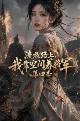 《流放路上，我靠空间养将军第四季（80集）（夸克网盘）》短剧封面