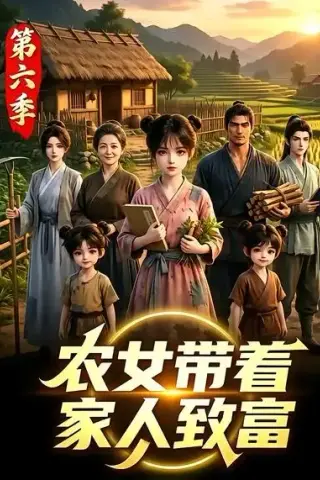《农女带着家人致富第六季（82集）AI短剧 (2026)》短剧封面