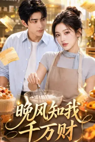 《晚风知我千万财（73集） AI短剧 (2026)》短剧封面