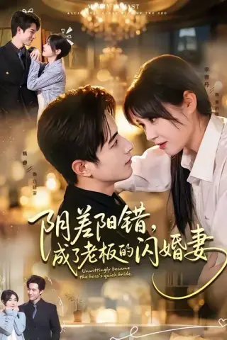 《阴差阳错，成了老板的闪婚妻（70集）焦睿＆李雪丹（百度网盘）》短剧封面