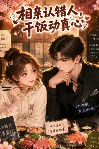 《相亲认错人，干饭动真心（33集）（百度网盘）》短剧封面