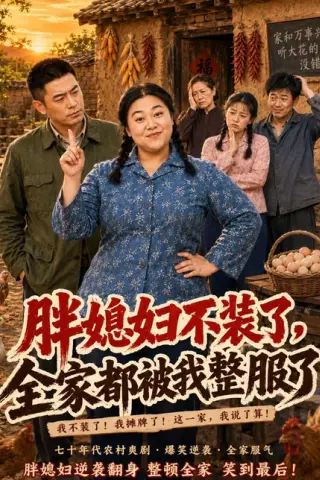 《胖媳妇不装了，全家都被我整服了（50集）（百度网盘）》短剧封面