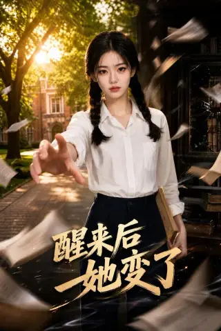 《醒来后她变了（73集）AI短剧（夸克网盘）》短剧封面
