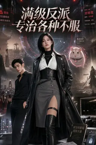 《满级反派，专治各种不服（72集）AI短剧 (2026)》短剧封面