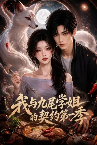 《我与九尾学姐的契约第一季（80集）（夸克网盘）》短剧封面