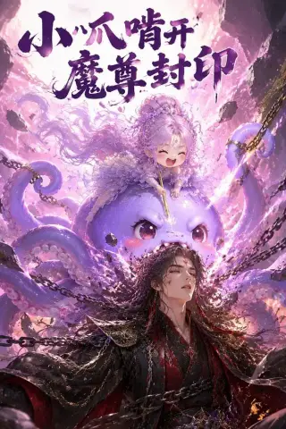 《小八爪啃开魔尊封印（41集）（夸克网盘）》短剧封面
