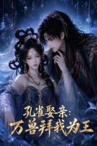 《孔雀娶亲：万兽拜我为王（112集）（夸克网盘）》短剧封面