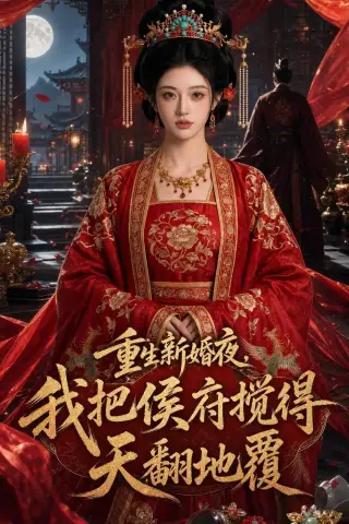 《重生新婚夜，我把侯府搅得天翻地覆（48集）Ai短剧（夸克网盘）》短剧封面
