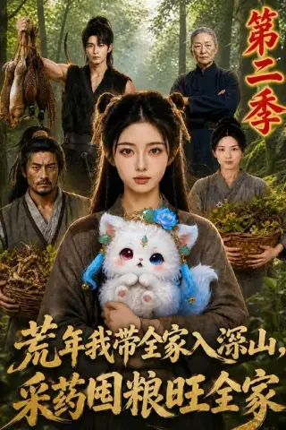 《荒年我带全家入深山，采药囤粮旺全家第二季（238集）（夸克网盘）》短剧封面