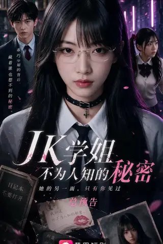《AI擦边短剧：JK学姐不为人知的秘密（迅雷网盘）》短剧封面