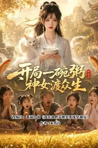 《开局一碗粥神女渡众生（103集）AI短剧 (2026)》短剧封面