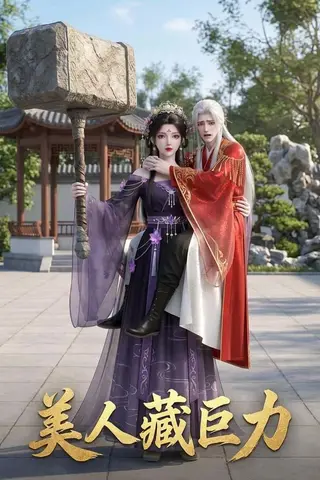 《美人藏巨力（15集）动漫（百度网盘）》短剧封面