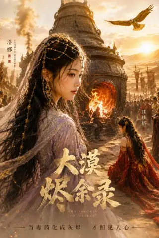 《大漠烬余录（25集）AI短剧 (2026)》短剧封面