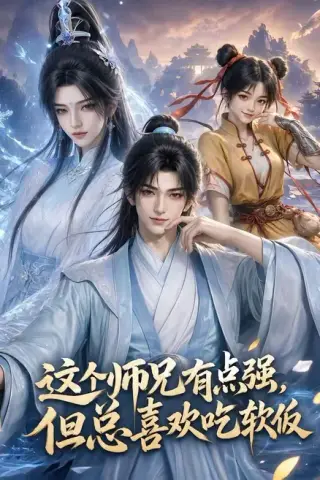 《这个师兄有点强，但总喜欢吃软饭（101集）（夸克网盘）》短剧封面