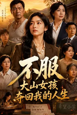 《不服：大山女孩夺回我的人生（79集）AI短剧（夸克网盘）》短剧封面