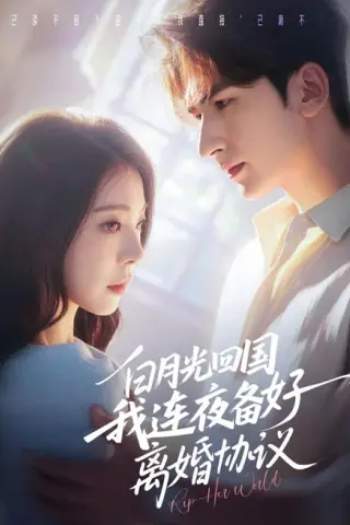 《白月光回国我连夜备好离婚协议（80集）冯熙尧＆斯坎（1080P）（百度网盘）》短剧封面
