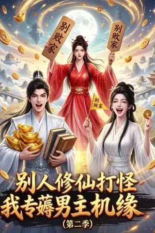《别人修仙打怪我专薅男主机缘（第二季）（101集）（夸克网盘）》短剧封面