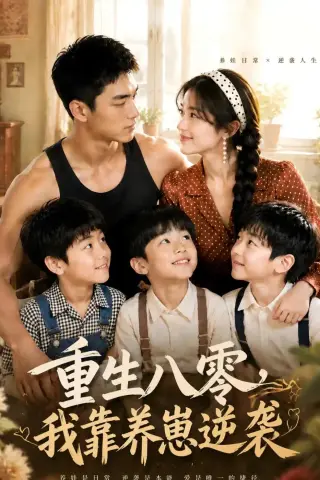 《重生八零，我靠养崽逆袭（83集）（夸克网盘）》短剧封面