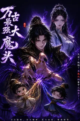 《万古最强大魔头（66集）AI短剧 (2026)》短剧封面