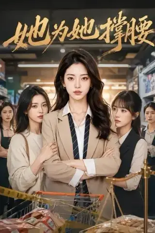 《她为她撑腰（46集）（夸克网盘）》短剧封面