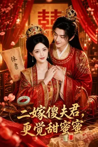 《二嫁傻夫君，更觉甜蜜蜜（52集）（夸克网盘）》短剧封面