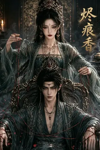 《烬痕香（25集）（夸克网盘）》短剧封面