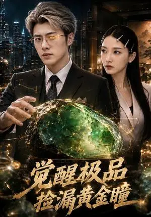 《觉醒极品捡漏黄金瞳（79集）安一鑫＆麻楠（夸克网盘）》短剧封面