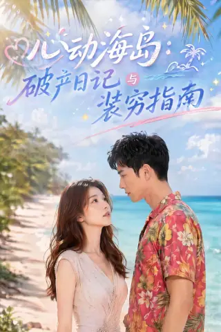 《心动海岛：破产日记与装穷指南（54集）（夸克网盘）》短剧封面