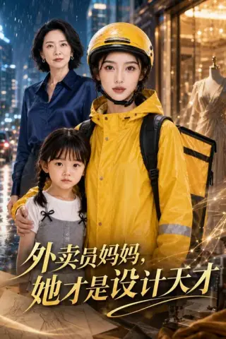 《外卖员妈妈，她才是设计天才（33集）AI短剧（夸克网盘）》短剧封面