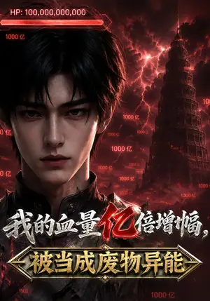 《我的血量亿倍增幅，被当成废物异能（83集）（夸克网盘）》短剧封面
