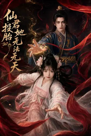 《仙君投胎她无法无天（75集）AI短剧 (2026)》短剧封面