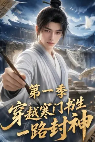 《穿越寒门书生一路封神第一季（109集）（百度网盘）》短剧封面