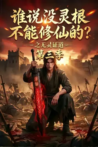 《谁说没灵根不能修仙的？之无灵证道第三季（99集）（夸克网盘）》短剧封面
