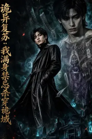 《诡异复苏：我满身禁忌杀穿诡域（48集）（百度网盘）》短剧封面