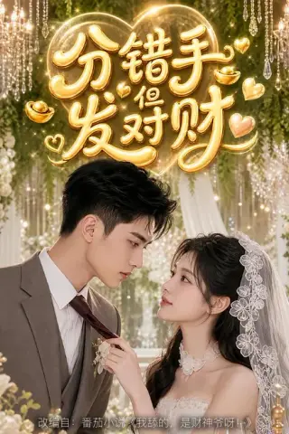 《分错手但发对财（55集）（夸克网盘）》短剧封面