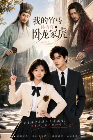 《我的竹马体内有卧龙不死（41集）AI短剧（夸克网盘）》短剧封面