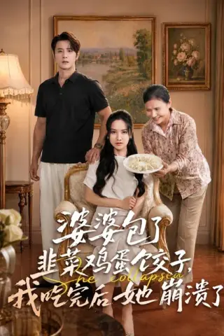 《婆婆包了韭菜鸡蛋饺子，我吃完后她崩溃了（77集）张珊珊＆伍中元（1080P）（夸克网盘）》短剧封面